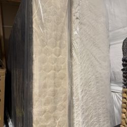 Full Sized Mattress And Box Spring