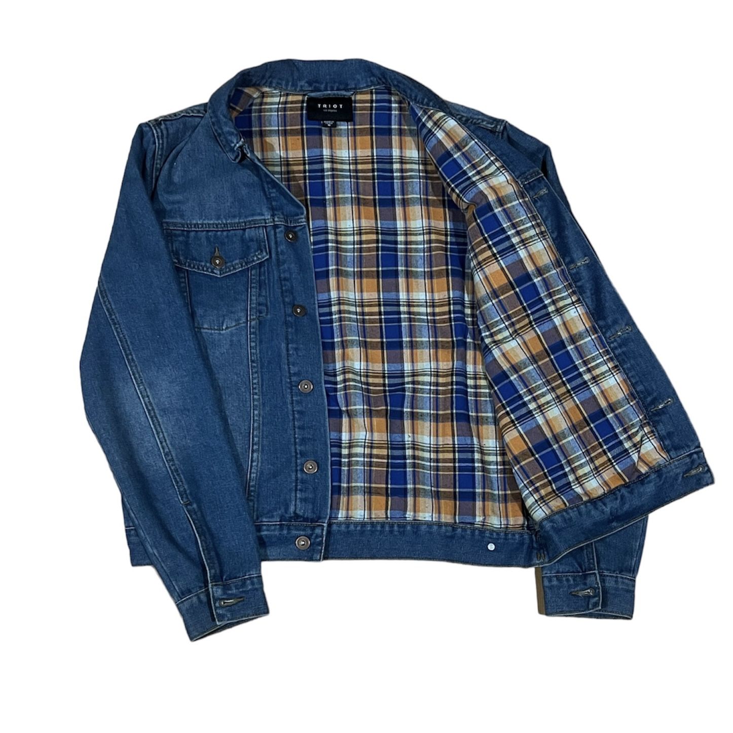 Flannel Lined Denim Jacket