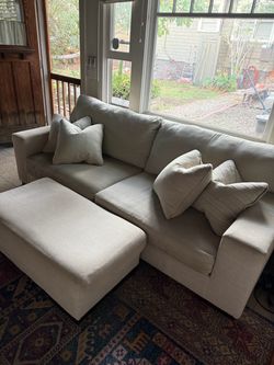 Sofa with Ottoman