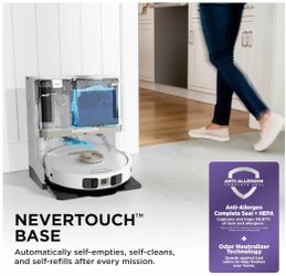 Shark Stratos 2-in-1 Robot Vacuum & Mop with 25+ Hands-Free Features