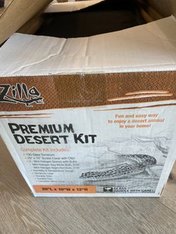 Zilla premium desert hot sale kit