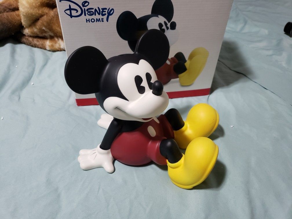 Vintage Disney Mickey Mouse Piggy Bank