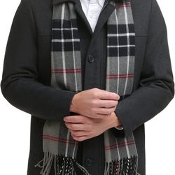 Dockers Men's Weston Wool Blend Scarf Coat