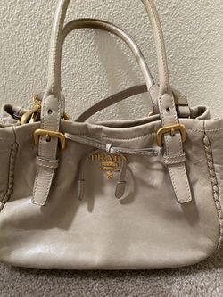 Prada Vitello Shine Ribbon 2 way Bag
