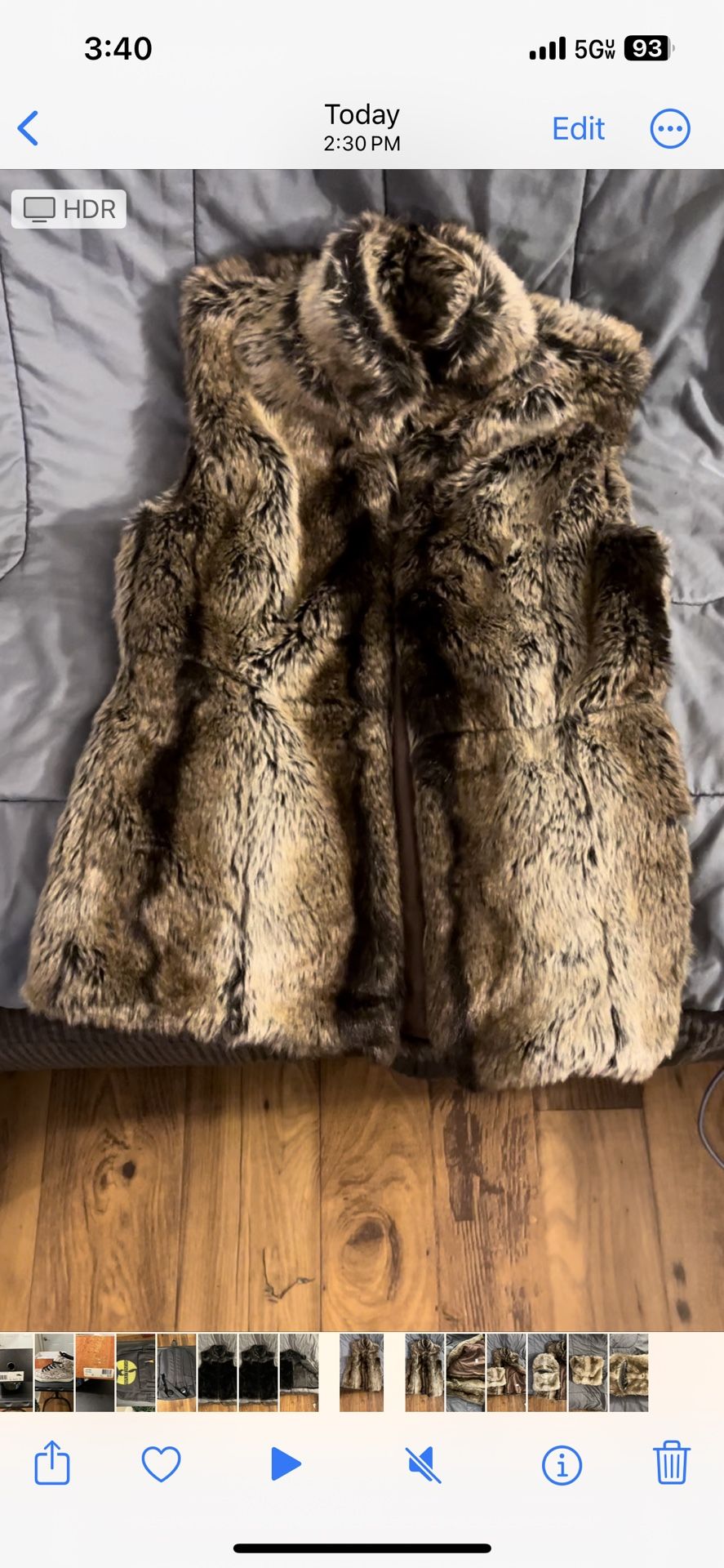 Fur Vest Jacket