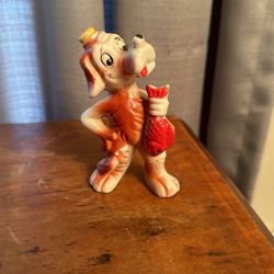 Vintage Small Ceramic Dog
