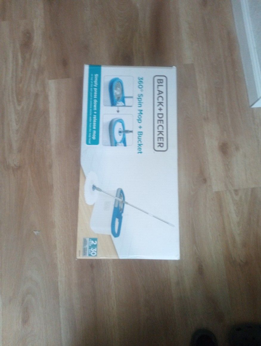 360 Degree Spin Mop +Bucket