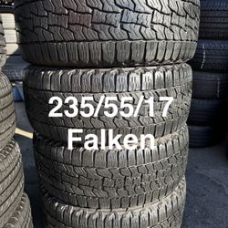 235/55/17 (4) Falken Wildpeak A/T Trail 
