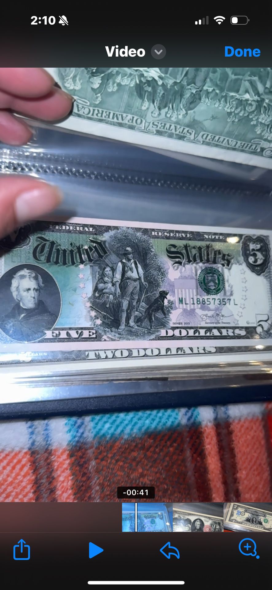 Commemorative Real Us Bank Notes 