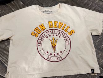 Arizona State University Sun Devils Crop T-Shirt