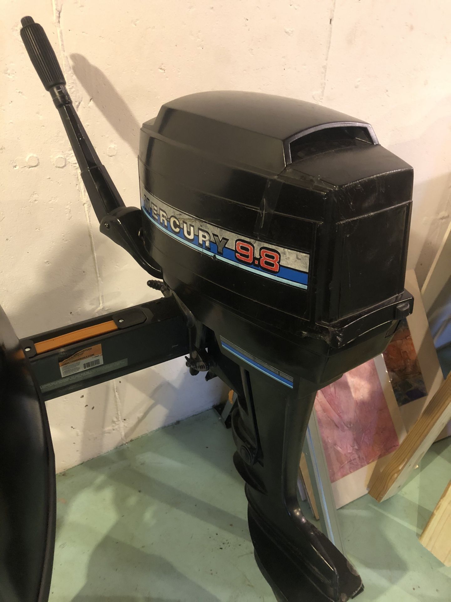 9.9hp Mercury Outboard