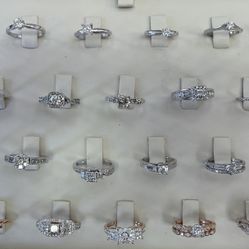Diamond Rings For Under $500 White Rose Yellow Gold