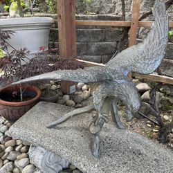 Large Vintage Brass Eagle - Brass/Bronze Sculpture/Statue