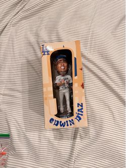 Edwin Diaz bobblehead in Dodgers uniform