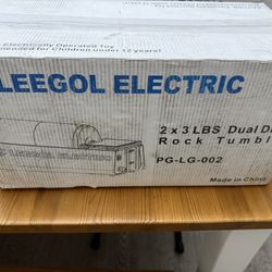 6lb Dual Drum Rock Tumbler