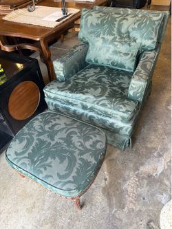 Chair and ottoman