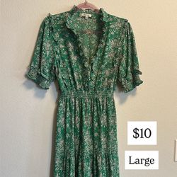 Long patterned Dress