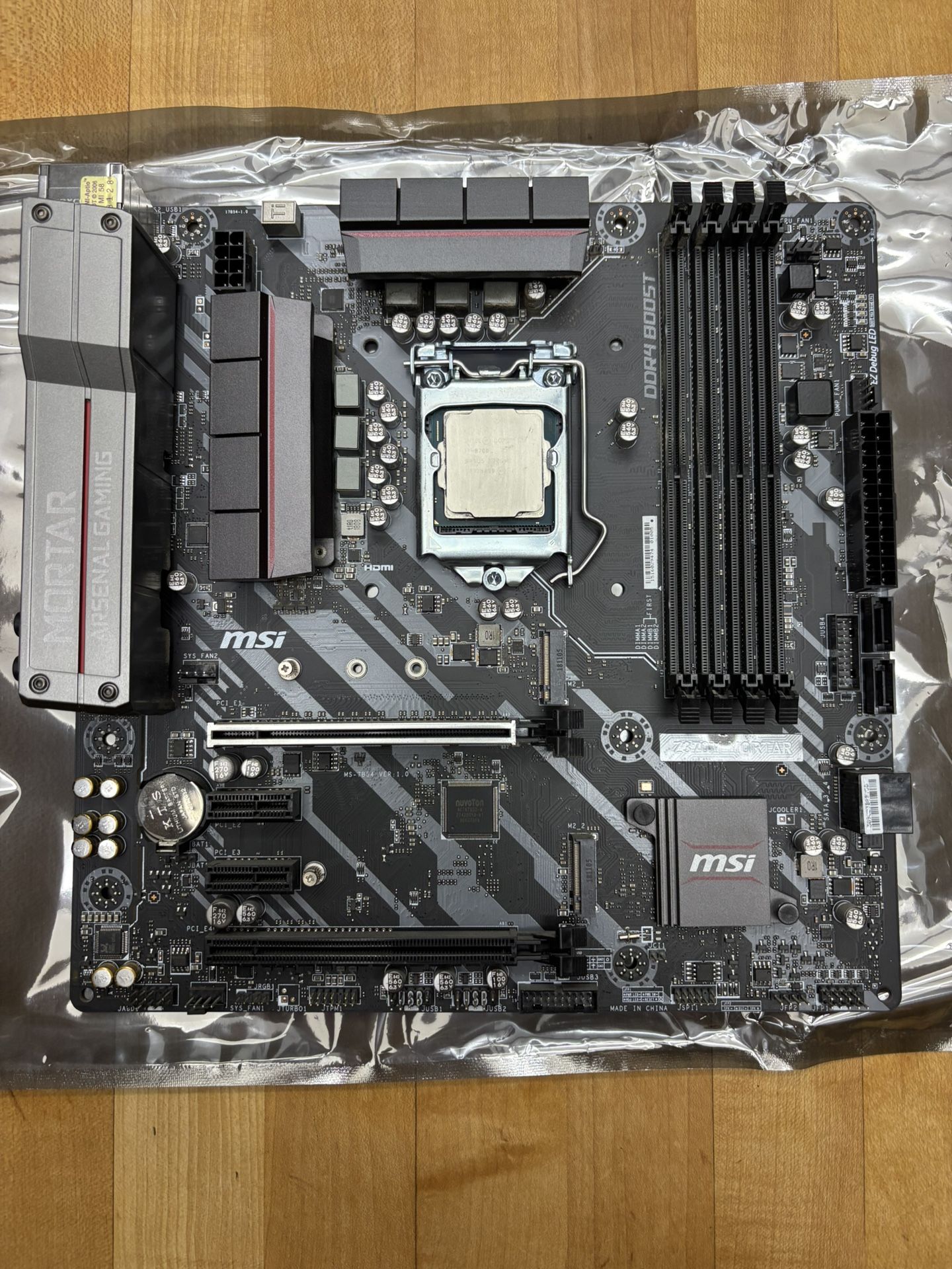 MSI - B370m “mortar” Gaming Motherboard