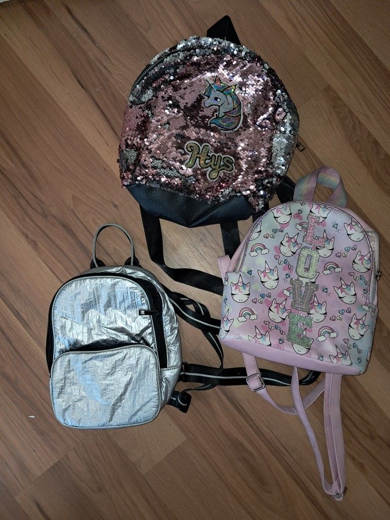 Backpack. Mini Purse. Mochila. Bolsa