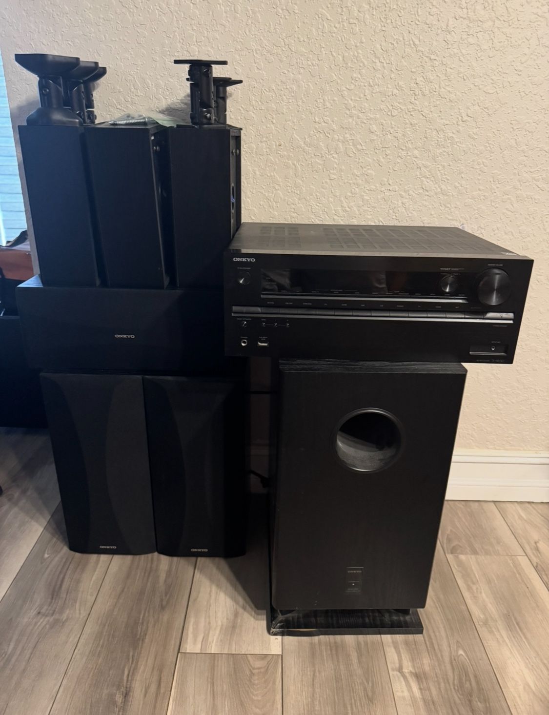 Surround Sound System - Onkyo TX-NR747 - AV Network Receiver - 7.2 Channel - Black