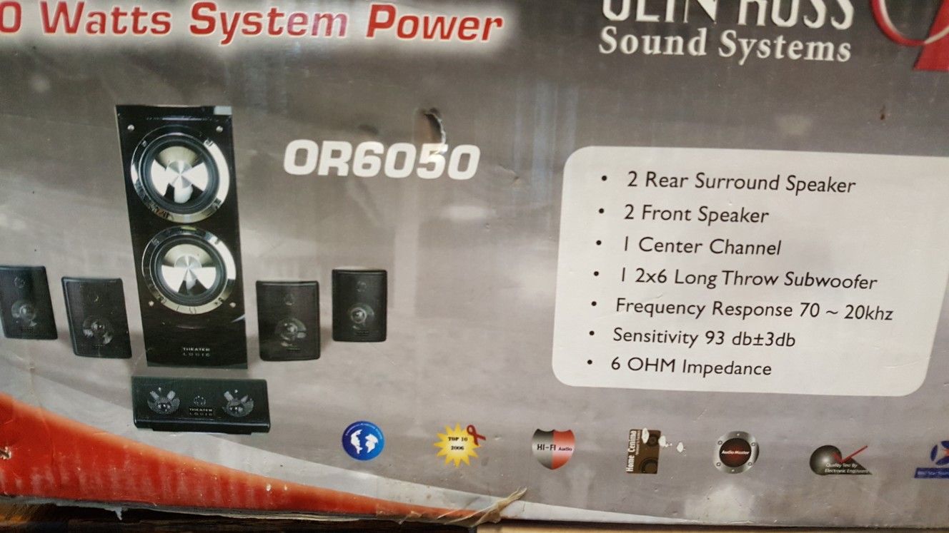 Olin Ross CH Home 1000w Theatre System