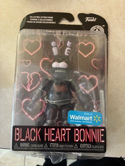 Brand new Fnaf black heart Bonnie super rare