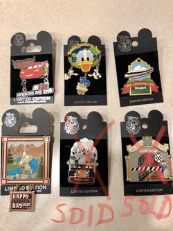 DISNEY LIMITED EDITION PINS $20 EACH