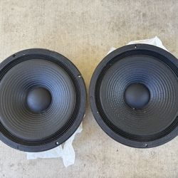 JBL 123A-3 speakers