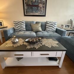 Couch and Table Sets (2 Months Old) Moving sale 