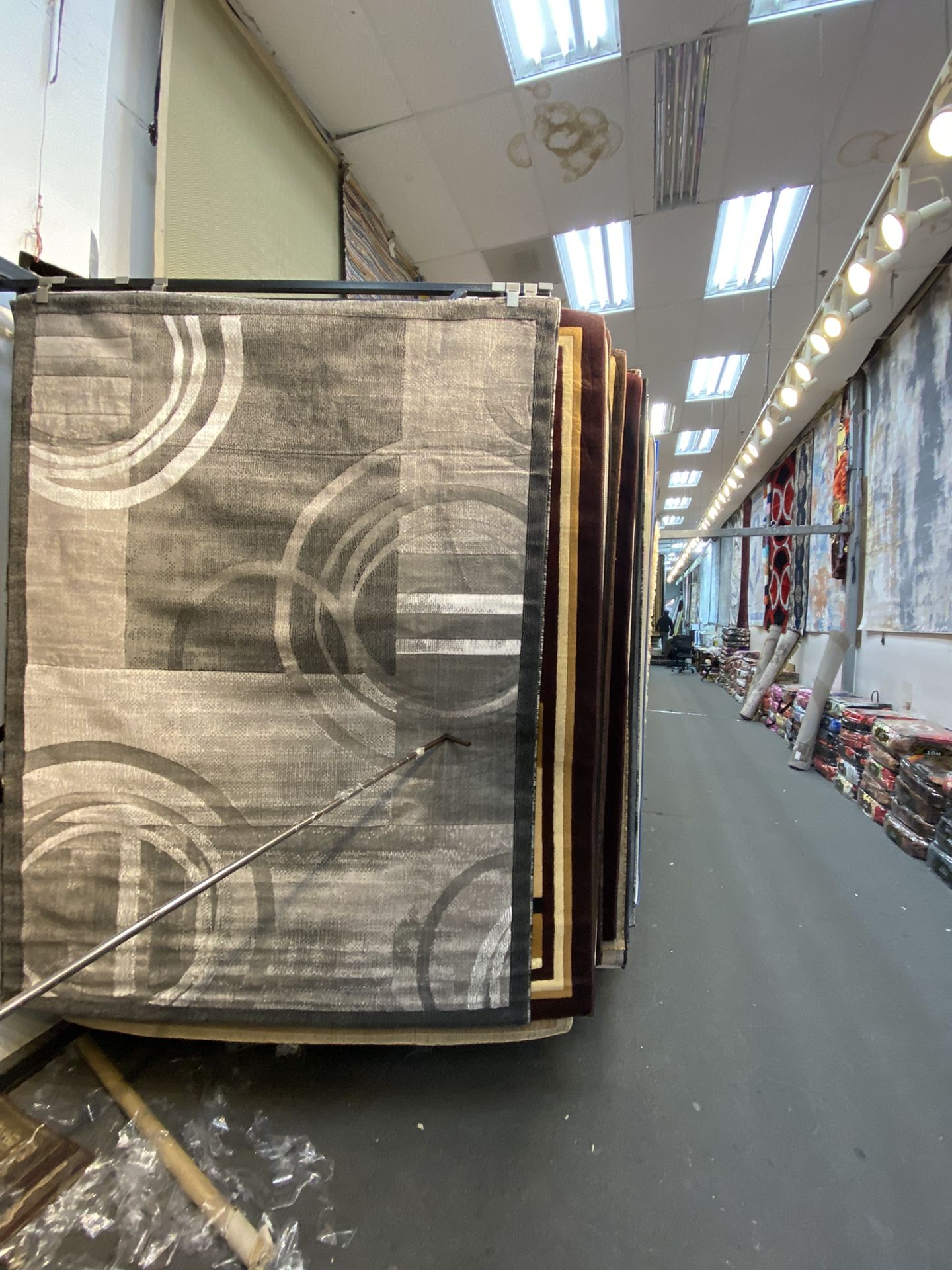 5x7 Area Rugs Carpet Rugs Modern Design Thick Colors Gray