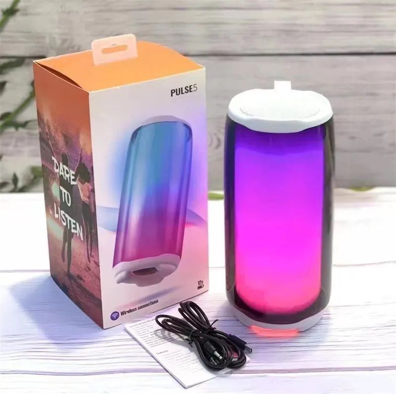 Multifunctional Bluetooth Speaker with Colorful Lights -
