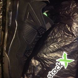 Jordan Retro 4 Black Cat sz14