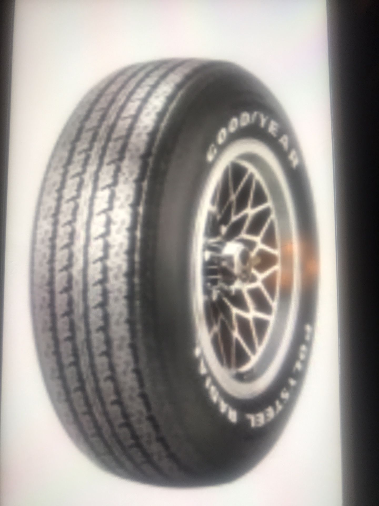 Goodyear p225/70r15 polysteel rwL L/L tires