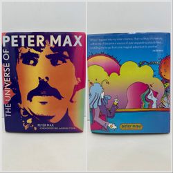 The Universe Of Peter Max hardcover Book
