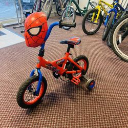 Boys Spider-Man Bike 