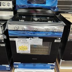 Gas Stove, Samsung Brand New NX60A6111SS With 1 Year Warranty 