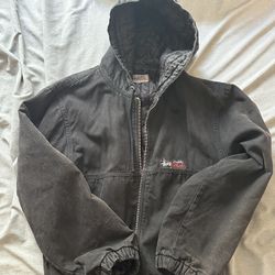 Stussy Quilted Canvas Work Jacket Medium