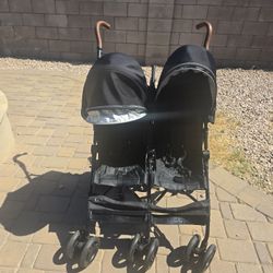 Delta Children's Jeep PowerGlyde Plus Side x Side Double Stroller 