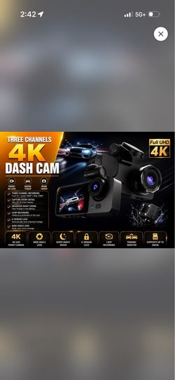 4k dash cam