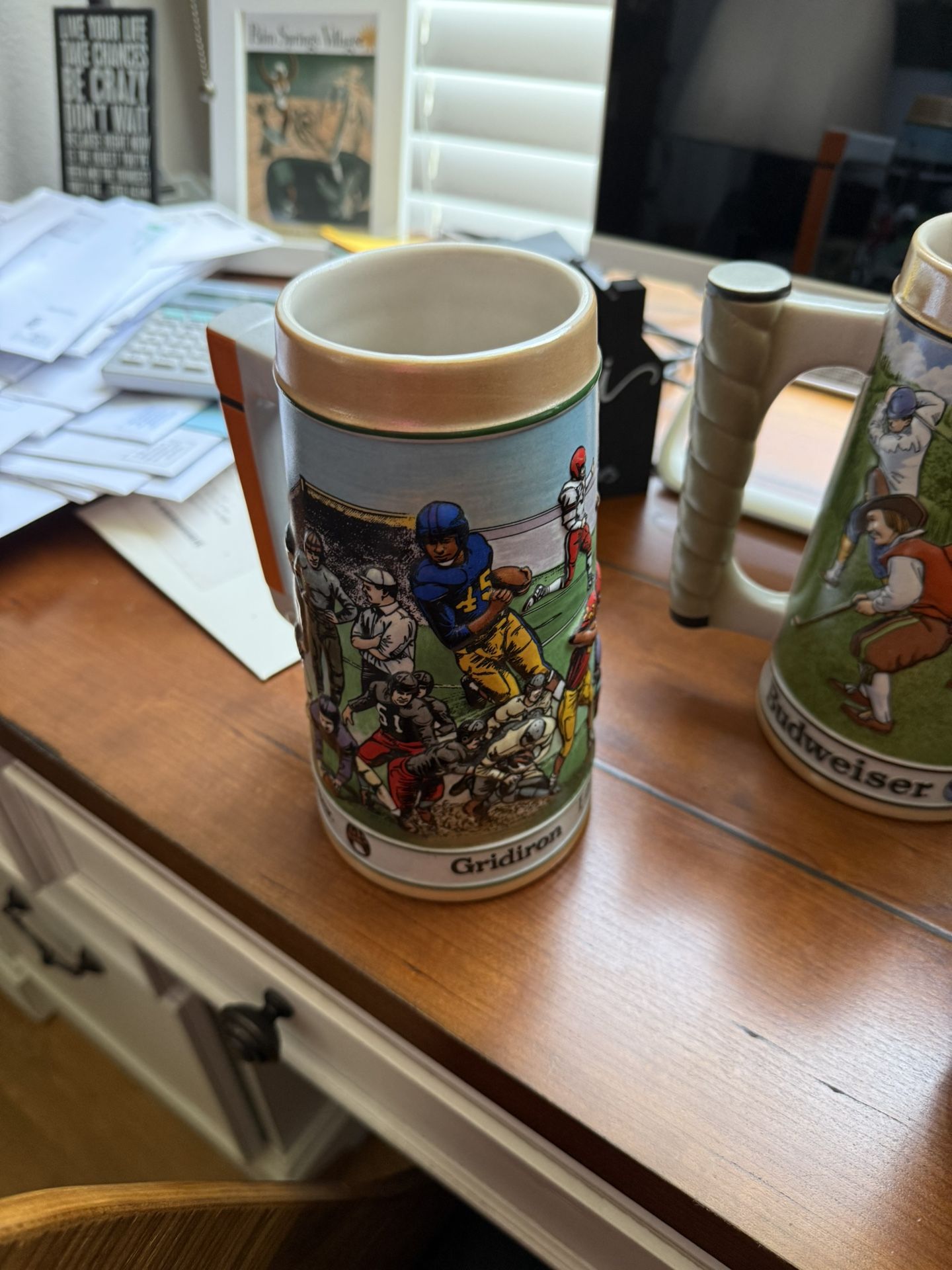Budweiser Sports Steins