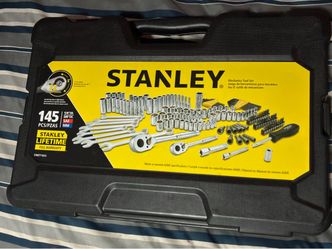 New Stanley 145-Piece Mechanics Tool Set