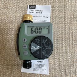 HOSE FAUCET TIMER