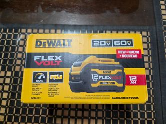 Dewalt battery 12.0Ah flexvolt New