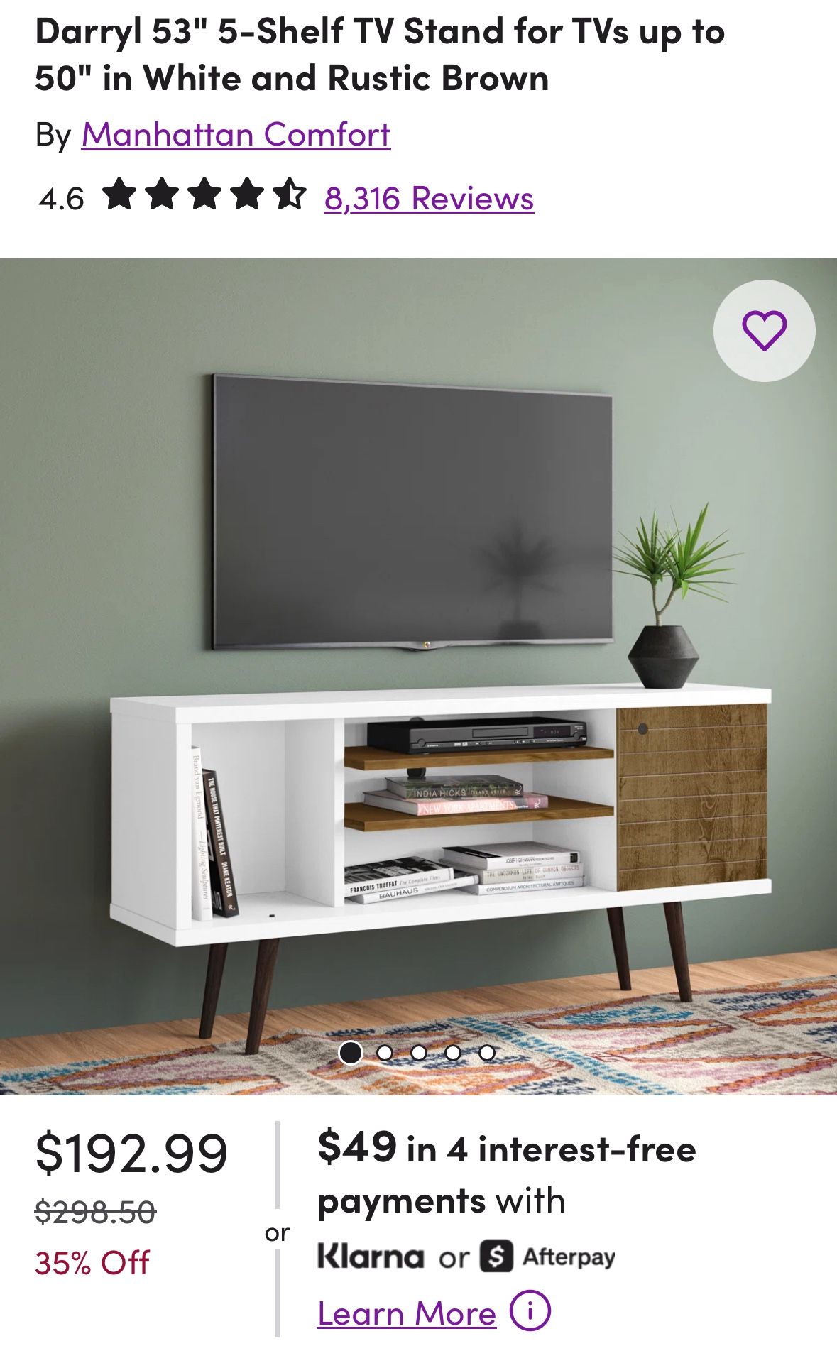 Mid-Century Modern TV Stand
