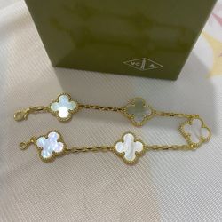 Van Cleef & Arpels Vintage Alhambra Bracelet in 18K Gold