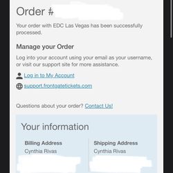 EDC Las Vegas  2024 GA 3 day