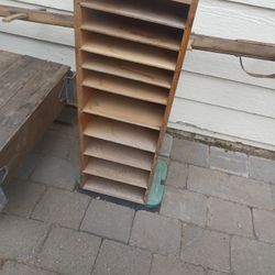 All Wood Box Shelving