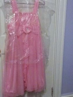 Beautiful 20 1/2 pink sequeñce. Dress