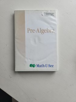 Prealgebra dvds