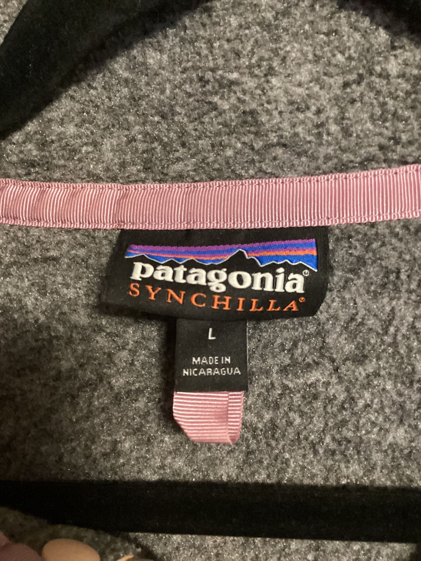 Patagonia Synchilla - Grey And Pink